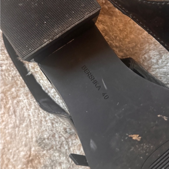 Bershka Elegant Black Women's Slingback Shoes Size 40 - Picture 5 of 5